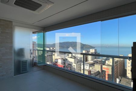 Varanda da Sala de apartamento para alugar com 2 quartos, 84m² em Embaré, Santos