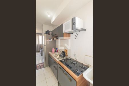 Cozinha e Área de Serviço de apartamento à venda com 2 quartos, 49m² em Mato Grande, Canoas