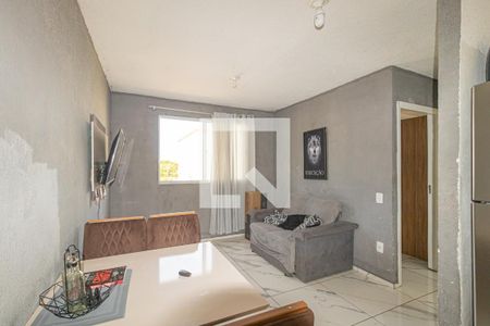 Sala de apartamento à venda com 2 quartos, 49m² em Mato Grande, Canoas