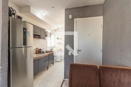 Sala/Cozinha de apartamento à venda com 2 quartos, 49m² em Mato Grande, Canoas