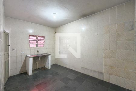 Cozinha  de casa de condomínio para alugar com 1 quarto, 55m² em Sítio do Campo, Praia Grande