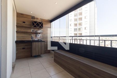 Varanda da Sala de apartamento à venda com 2 quartos, 64m² em Sacomã, São Paulo