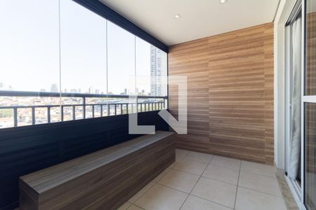 Varanda da Sala de apartamento à venda com 2 quartos, 64m² em Sacomã, São Paulo