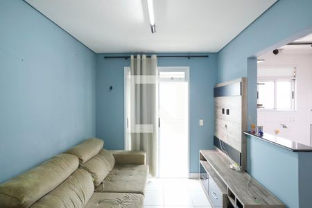 Sala  de apartamento para alugar com 1 quarto, 42m² em Rudge Ramos, São Bernardo do Campo