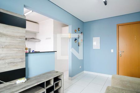 Sala  de apartamento para alugar com 1 quarto, 42m² em Rudge Ramos, São Bernardo do Campo