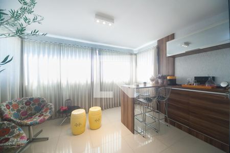 Varanda da Sala de apartamento à venda com 4 quartos, 120m² em Buritis, Belo Horizonte