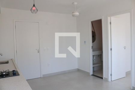 Sala e Cozinha Integrada de apartamento para alugar com 1 quarto, 30m² em Água Branca, São Paulo