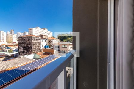 Varanda do Quarto de apartamento para alugar com 1 quarto, 24m² em Santana, São Paulo