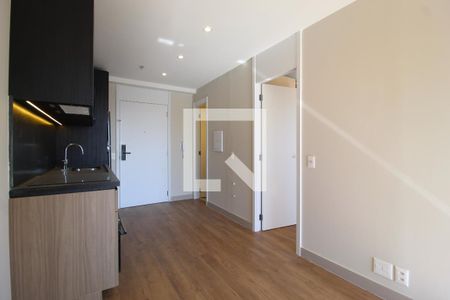Sala/Cozinha de apartamento para alugar com 1 quarto, 41m² em Indianópolis, São Paulo