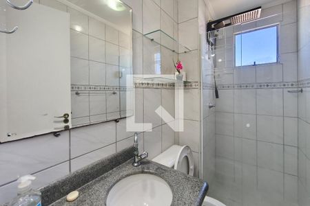 Banheiro de apartamento para alugar com 2 quartos, 47m² em Vila Georgina, Campinas