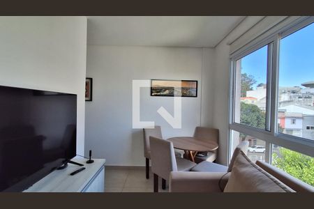 Sala de apartamento à venda com 2 quartos, 37m² em Osvaldo Cruz, São Caetano do Sul