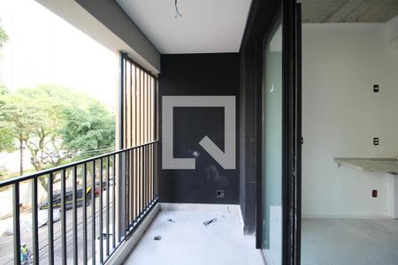 Varanda de apartamento à venda com 1 quarto, 38m² em Vila Clementino, São Paulo