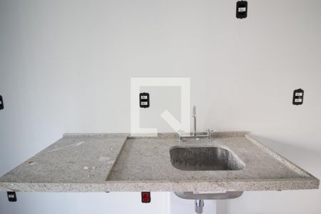 Cozinha de apartamento à venda com 1 quarto, 38m² em Vila Clementino, São Paulo