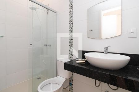 Banheiro do Quarto 1 de casa à venda com 2 quartos, 98m² em Hípica, Porto Alegre