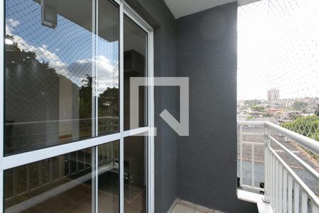 Varanda da Sala  de apartamento à venda com 2 quartos, 50m² em Itaquera, São Paulo