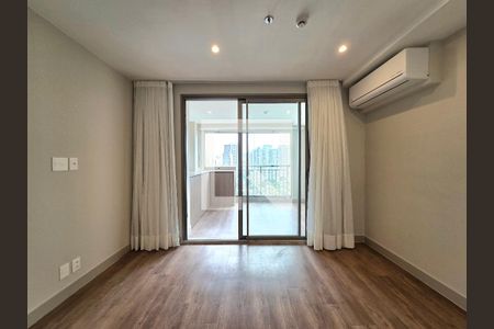 Sala de apartamento para alugar com 1 quarto, 63m² em Indianópolis, São Paulo