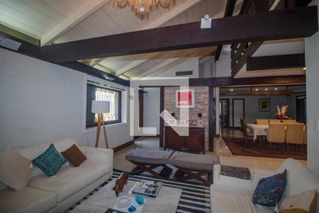 Sala de casa de condomínio para alugar com 7 quartos, 440m² em Jardim Botânico, Porto Alegre