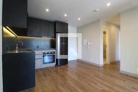 Sala/Cozinha de apartamento para alugar com 2 quartos, 62m² em Indianópolis, São Paulo
