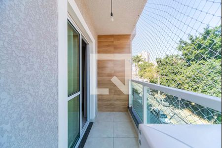 Varanda da Sala de apartamento para alugar com 2 quartos, 110m² em Campestre, Santo André