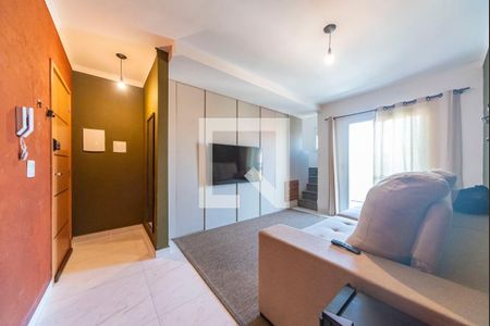 Sala de apartamento para alugar com 2 quartos, 110m² em Campestre, Santo André