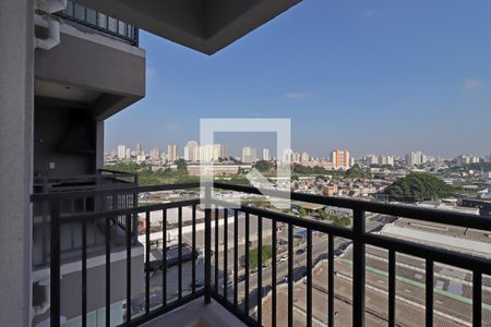Varanda da Sala de apartamento à venda com 2 quartos, 54m² em Utinga, Santo André