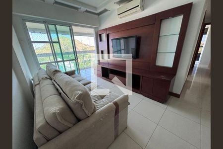 Sala de apartamento para alugar com 4 quartos, 198m² em Recreio dos Bandeirantes, Rio de Janeiro