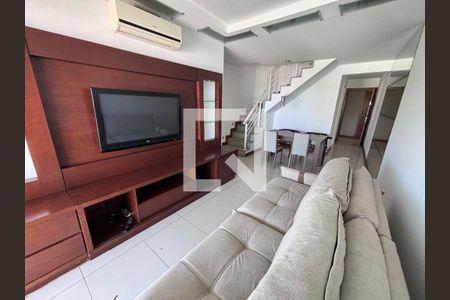 Sala de apartamento para alugar com 4 quartos, 198m² em Recreio dos Bandeirantes, Rio de Janeiro