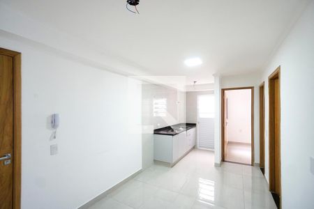 Sala e cozinha de apartamento à venda com 2 quartos, 36m² em Vila Esperança, São Paulo