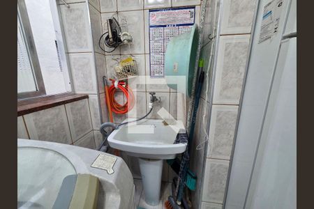 Área de Serviço de apartamento para alugar com 2 quartos, 90m² em Boqueirão, Praia Grande