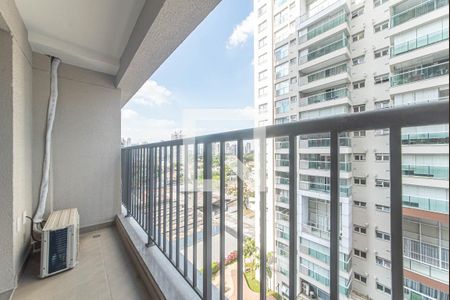 Varanda de kitnet/studio à venda com 1 quarto, 22m² em Vila Cordeiro, São Paulo