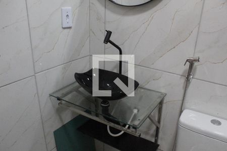 Banheiro da Suíte de apartamento à venda com 1 quarto, 40m² em Rio Comprido, Rio de Janeiro