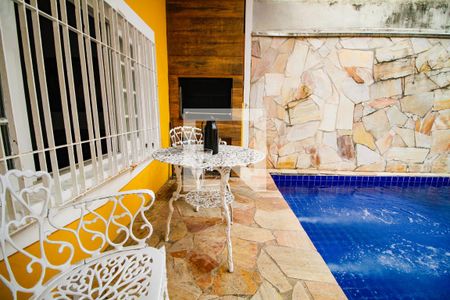Piscina de casa para alugar com 4 quartos, 300m² em Vila Caiçara, Praia Grande
