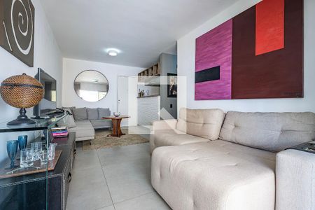 Sala/Cozinha de apartamento à venda com 1 quarto, 42m² em Jardim Paulista, São Paulo