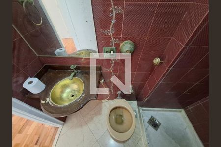 Banheiro  de apartamento à venda com 3 quartos, 140m² em Botafogo, Rio de Janeiro
