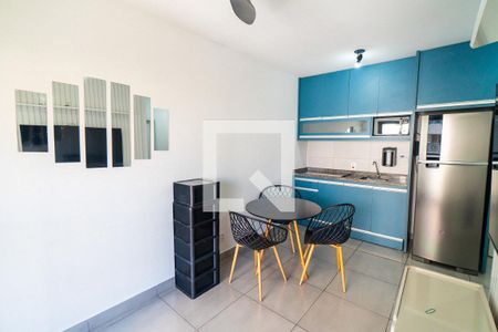 Sala/Cozinha de apartamento para alugar com 1 quarto, 29m² em Vila Santa Catarina, São Paulo