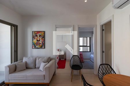 Sala de apartamento para alugar com 2 quartos, 45m² em Pompeia, São Paulo