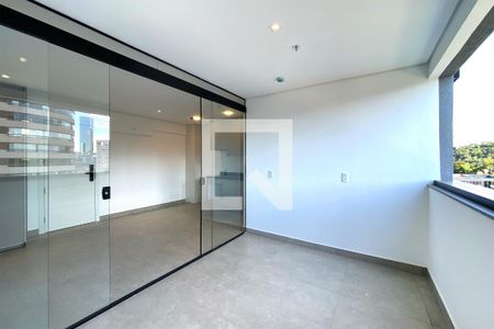 Varanda de apartamento para alugar com 1 quarto, 43m² em Vale do Sereno, Nova Lima