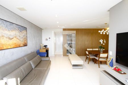 Sala de apartamento à venda com 4 quartos, 154m² em Belvedere, Belo Horizonte