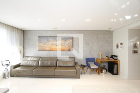 Sala de apartamento à venda com 4 quartos, 154m² em Belvedere, Belo Horizonte