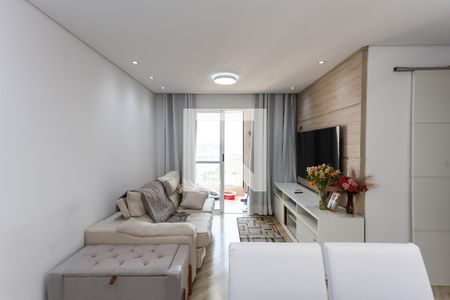 Sala  de apartamento à venda com 3 quartos, 76m² em Vila das Belezas, São Paulo