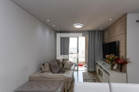 Sala  de apartamento à venda com 3 quartos, 76m² em Vila das Belezas, São Paulo