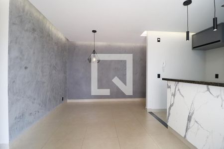 Sala de apartamento para alugar com 2 quartos, 62m² em Novo Mundo, Uberlândia