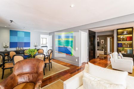 Sala de apartamento à venda com 4 quartos, 190m² em Jardim Paulista, São Paulo