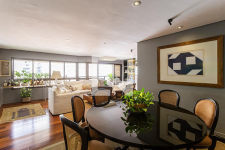 Sala de apartamento à venda com 4 quartos, 190m² em Jardim Paulista, São Paulo