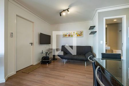Sala/Cozinha de apartamento para alugar com 1 quarto, 57m² em Pinheiros, São Paulo
