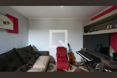 Sala de apartamento à venda com 2 quartos, 49m² em Jardim Alzira Franco, Santo André