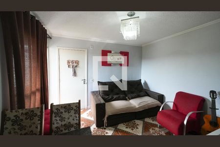 Sala de apartamento à venda com 2 quartos, 49m² em Jardim Alzira Franco, Santo André