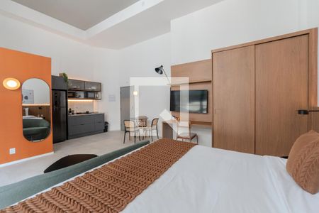 Studio de kitnet/studio para alugar com 1 quarto, 37m² em República, São Paulo