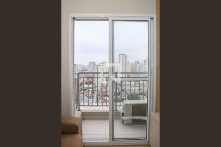 Vista da Sala de apartamento para alugar com 2 quartos, 35m² em Vila Romana, São Paulo