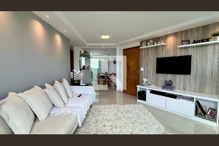 Sala de apartamento à venda com 4 quartos, 105m² em Buritis, Belo Horizonte